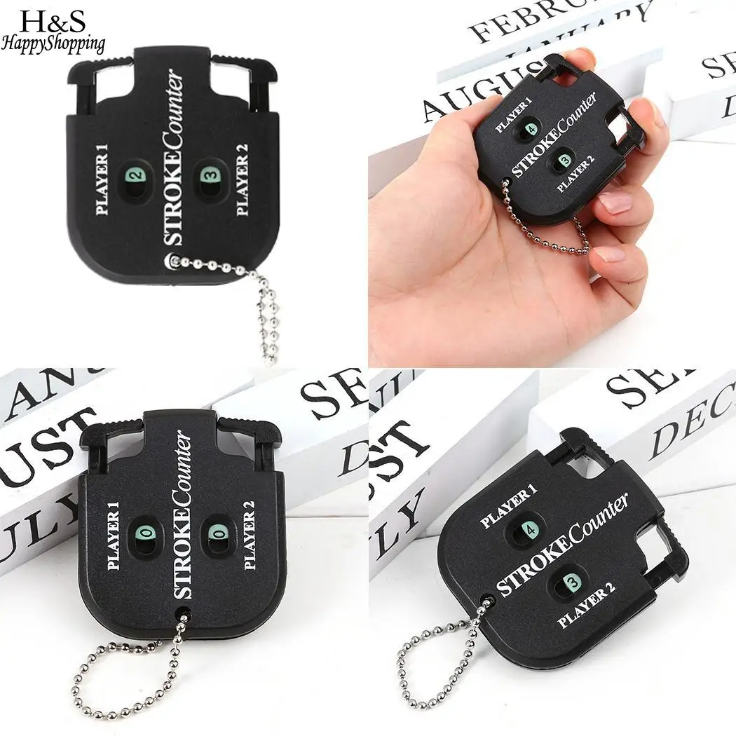 1 etc Two Square Counting Match Black Counter Stroke Mini Digits Outdoor Score Golf | Спорт и развлечения