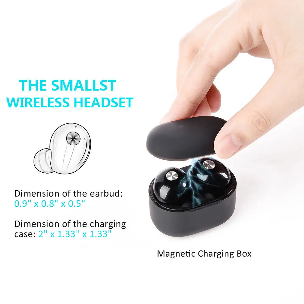 Ip010 мини Tws Близнецы истинные беспроводные наушники вкладыши стерео Bluetooth