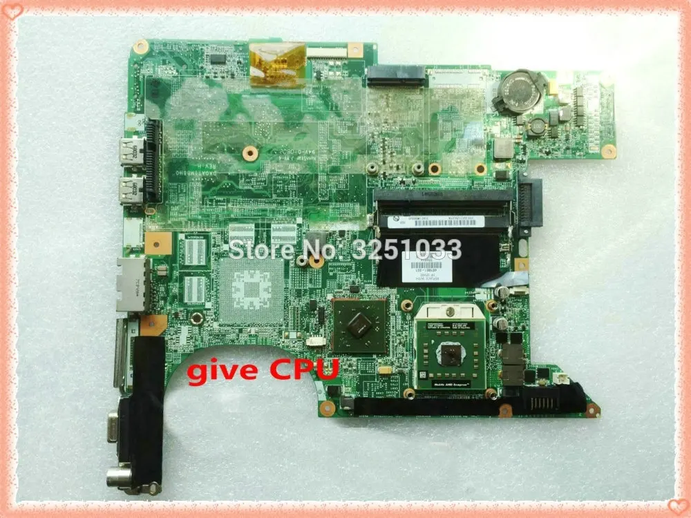 Материнская плата 461861-001 для ноутбука HP Compaq F500 F700 G6000 461860-001 DDR2 протестирована
