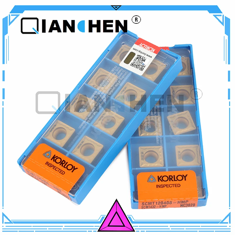 

Оригинальный режущий инструмент KORLOY SCMT120408-HMP NC3020 (10 шт./лот)