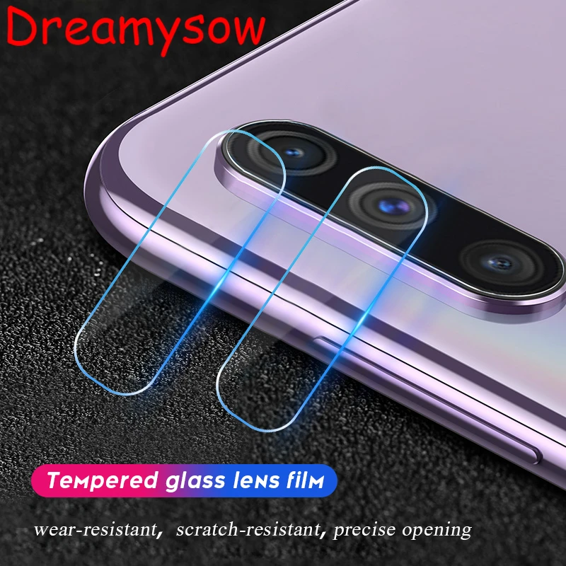 Для samsung A50 задняя Камера объектив из закаленного Стекло пленка для Galaxy A7 A9 A8 A6