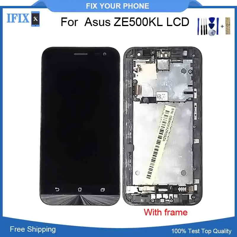 Для ASUS Zenfone 2 Laser ZE500KL ZE500KG Z00ED ЖК дисплей кодирующий преобразователь сенсорного