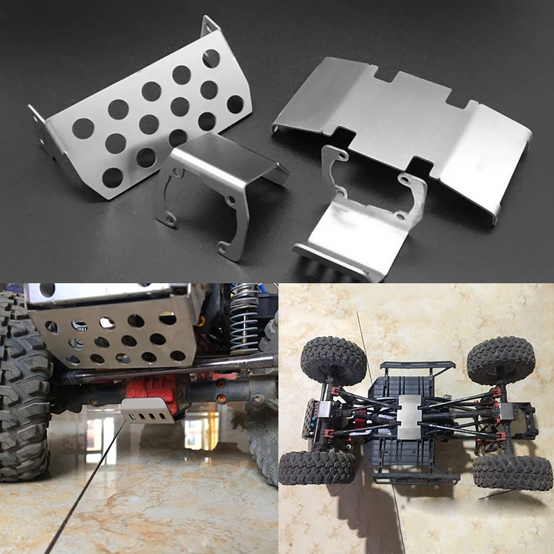 Передняя ось шасси пластина для осевого Scx10 II 90046 90047 90059 RC автомобиля
