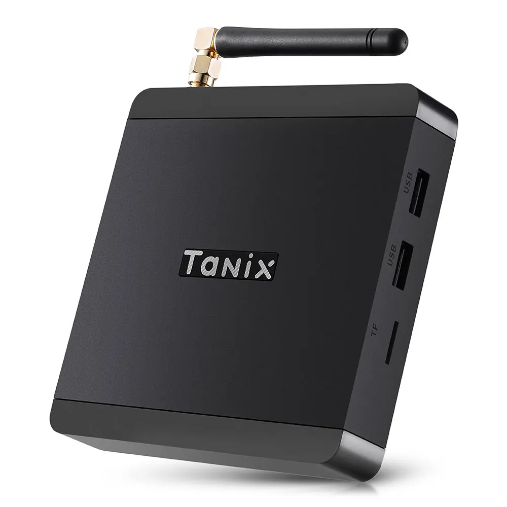 Tanix TX5 Max Smart tv Box Android 8 1 4 Гб LPDDR4 + 32 ГБ EMMC Amlogic S905X2 2 ГГц 5 WiFi BT4.2 поддержка K