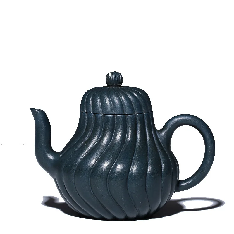 

Enameled Pottery Teapot Raw Ore Famous Pure Full Manual Dark-red Enameled Pottery Teapot Cyclone Ustin Master Old Kettle