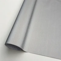 silver brushed aluminum vinyl wrap film foil car wrapping bubble free bike console computer laptop skin phone cover