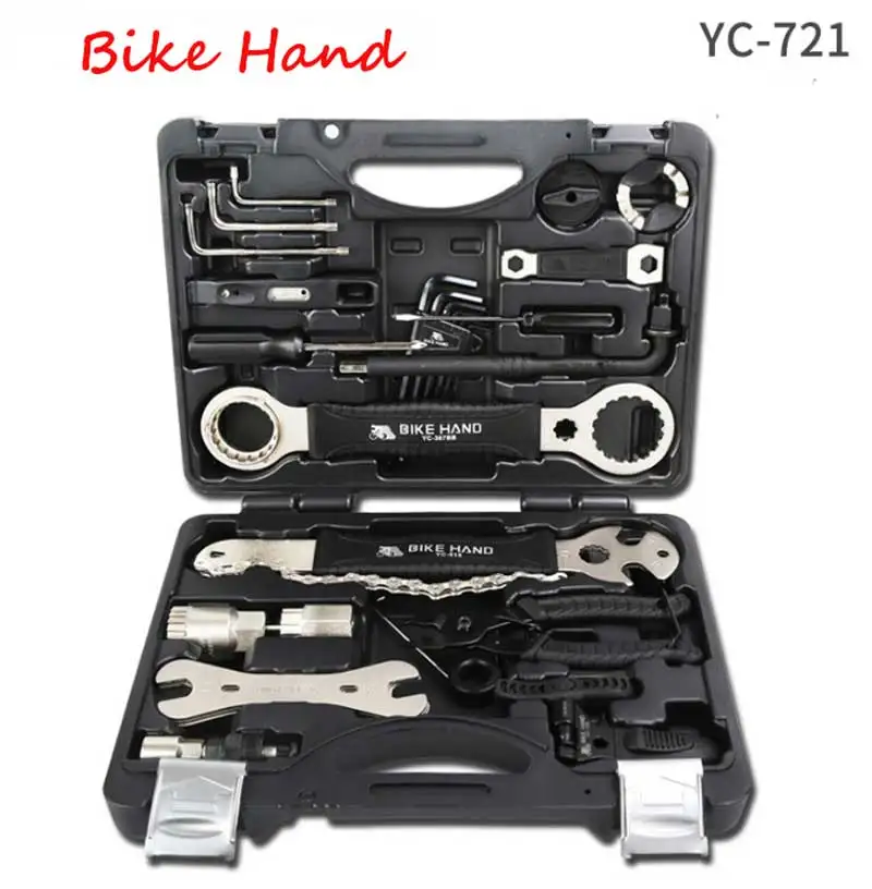 Купи Multifunctional Bicycle Repair Tool Bike Hand 18 in 1 Kits Professional Bike Tool Box Free Shipping за 6,527 рублей в магазине AliExpress