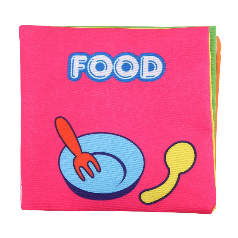 13 стилей Мягкие развивающие книжки ткань детские книги шуршет звук младенческой