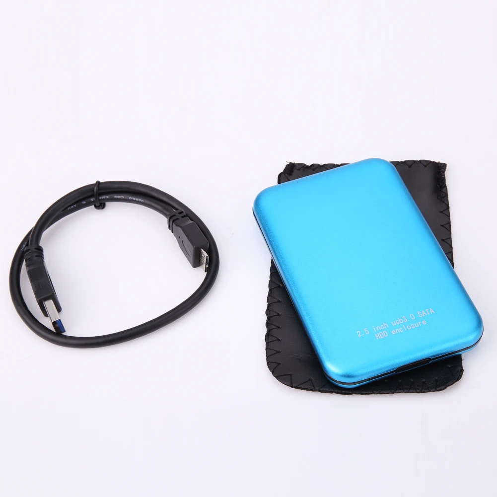 2 5 дюймов высокая скорость 3 ТБ USB3.0 Micro USB для SATA внешний жесткий диск HD синий