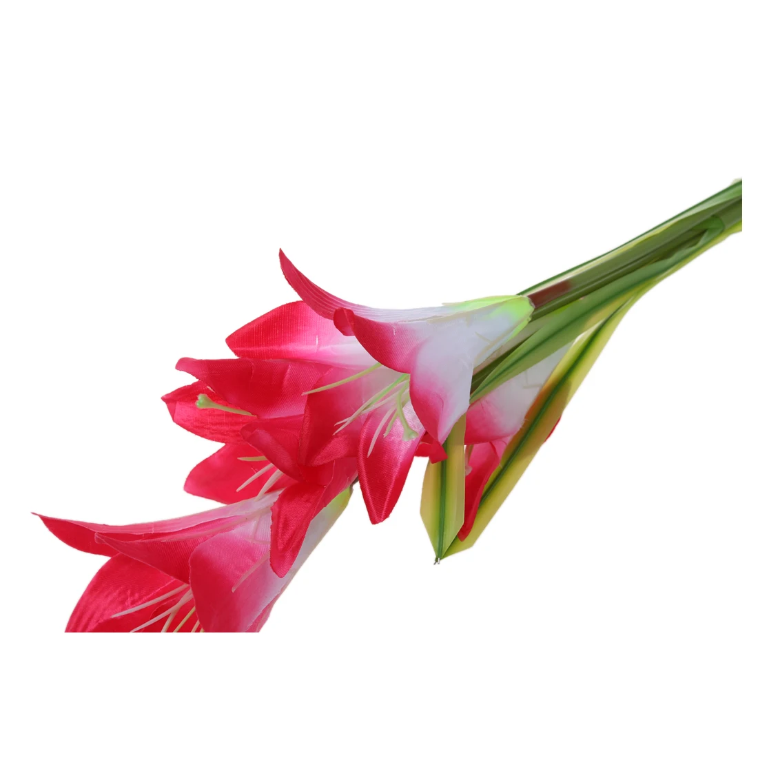 Solar Power 4 LED Garden Light Yard Path Landscape Lily Flower Lamp | Лампы и освещение
