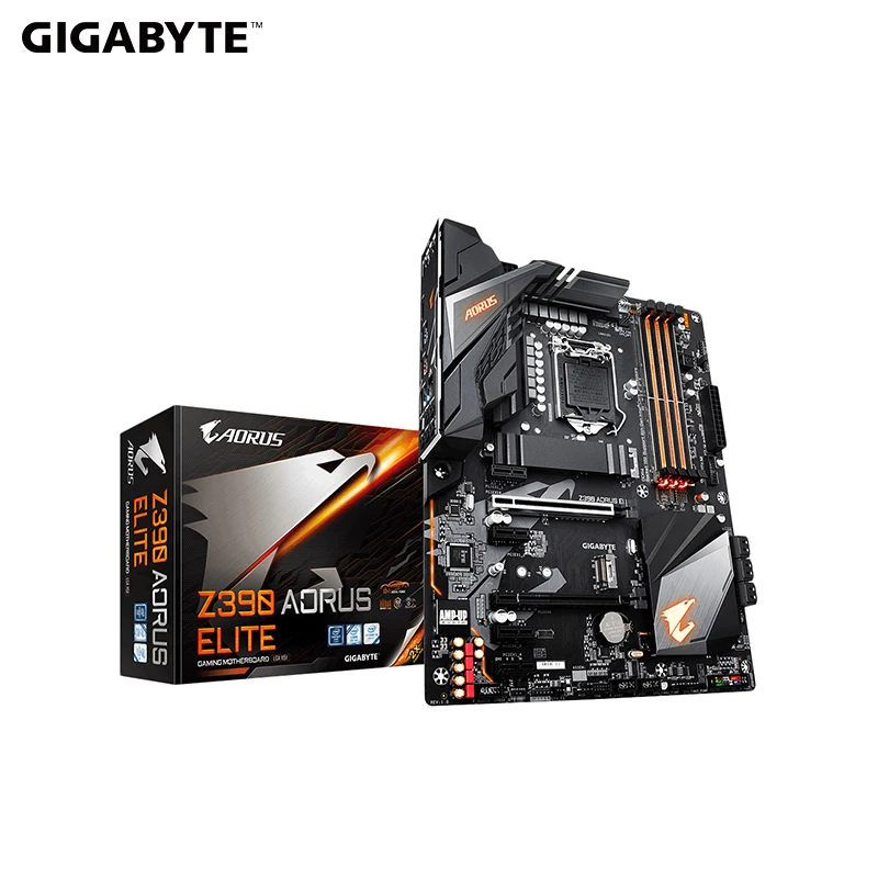 Материнская плата GIGABYTE Z390 S1151 ATX AORUS ELITE|Материнские платы| |