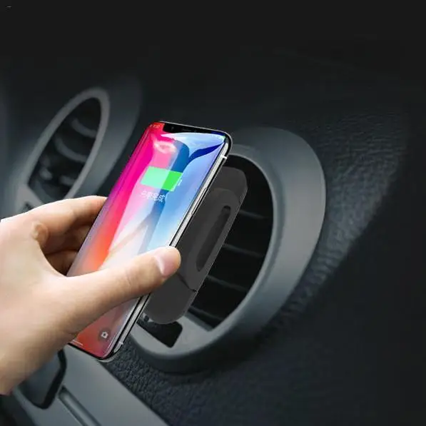 Быстрое беспроводное автомобильное зарядное устройство с автоматическим