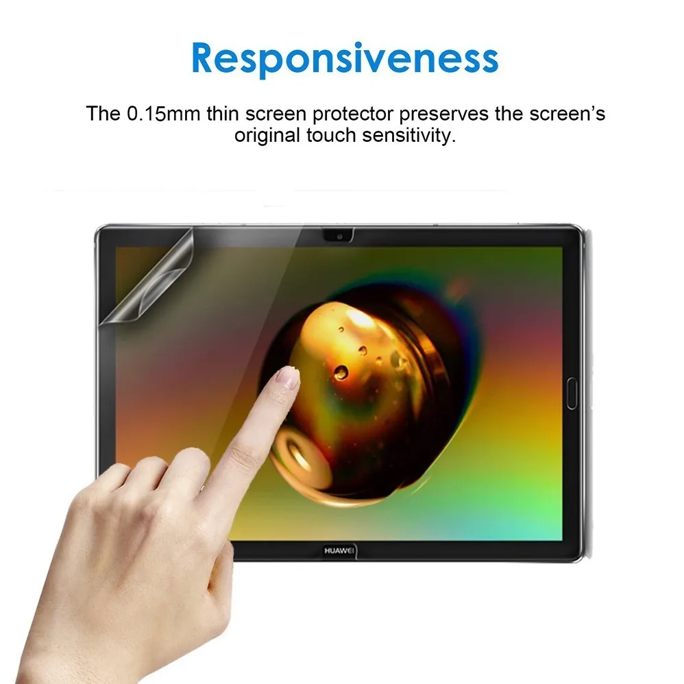 Прозрачная защитная пленка для экрана Huawei MediaPad M5 lite 10 1 дюйма ЖК экран с защитой от