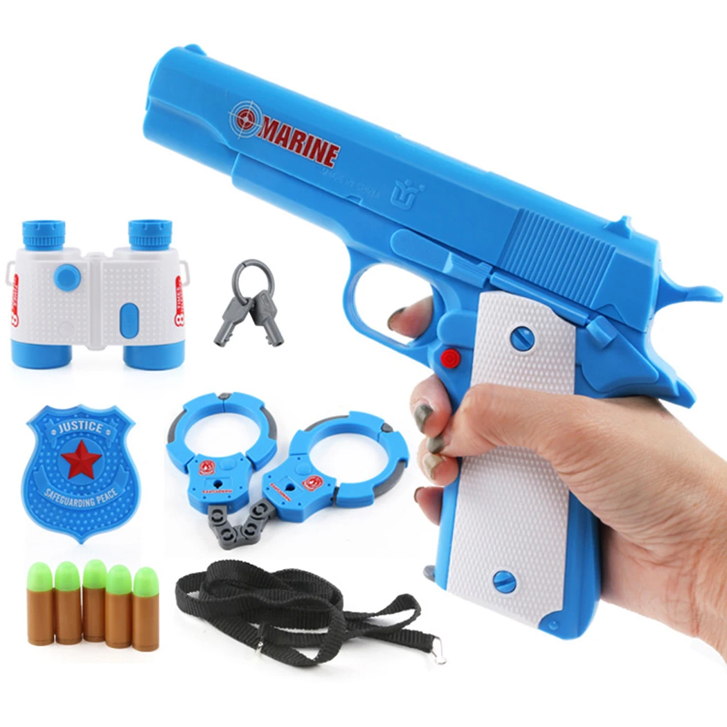 16 шт. набор полицейских игрушек креативные полицейские ролевые игры разные виды