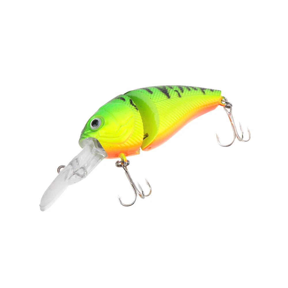 1 шт. Рыболовная Приманка Minnow Crankbait 14 г 8 5 см 2 шт/комплект шарнирные жесткая
