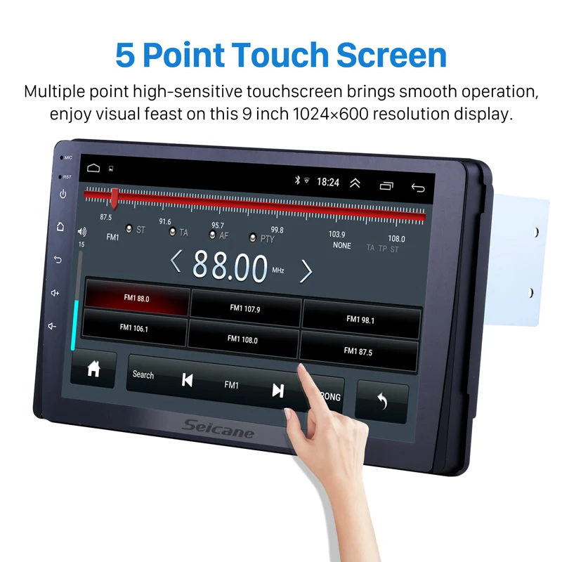 Seicane Multimedia Player Android 8.1 Car Radio GPS Head Unit For 2015 TOYOTA Sienna 9 Inch 2Din HD Touchscreen Wifi Bluetooth x |