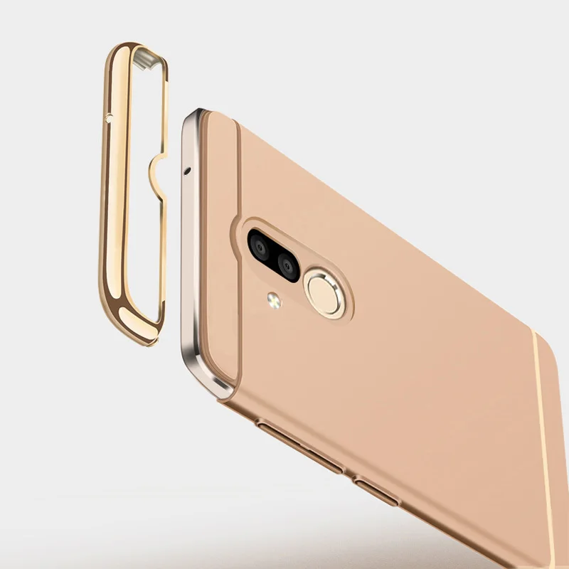 Роскошный чехол для Huawei Mate 20 Lite с защитой 360 градусов жесткий 3 в 1 из поликарбоната