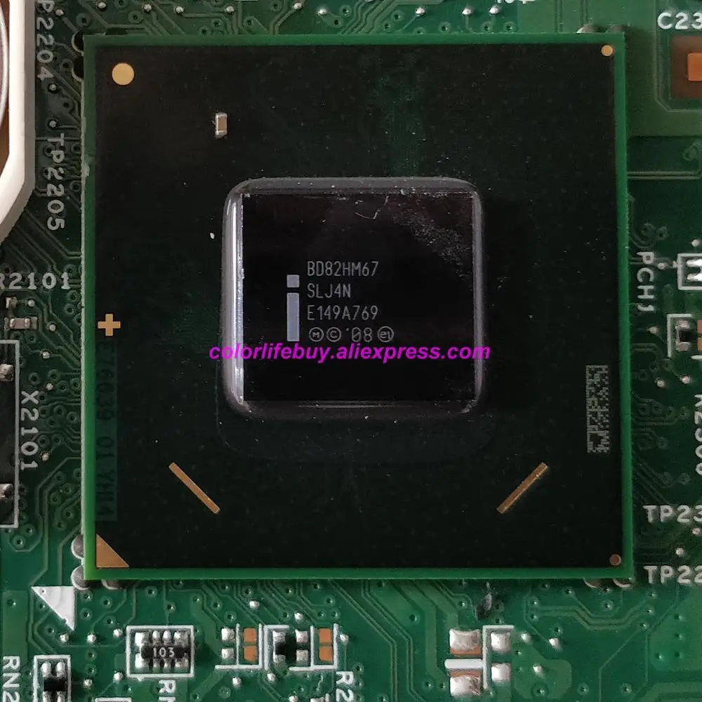 Натуральная CN 07GC4R 7GC4R PGA989 DDR3 ноутбук материнская плата для ноутбука Dell Inspiron N5110