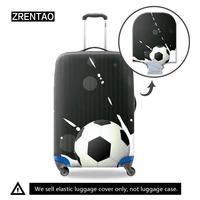 travel accessories man woman dustproof suitcase cover elastic teenagers boys luggage protective covers bags dropshiping football
