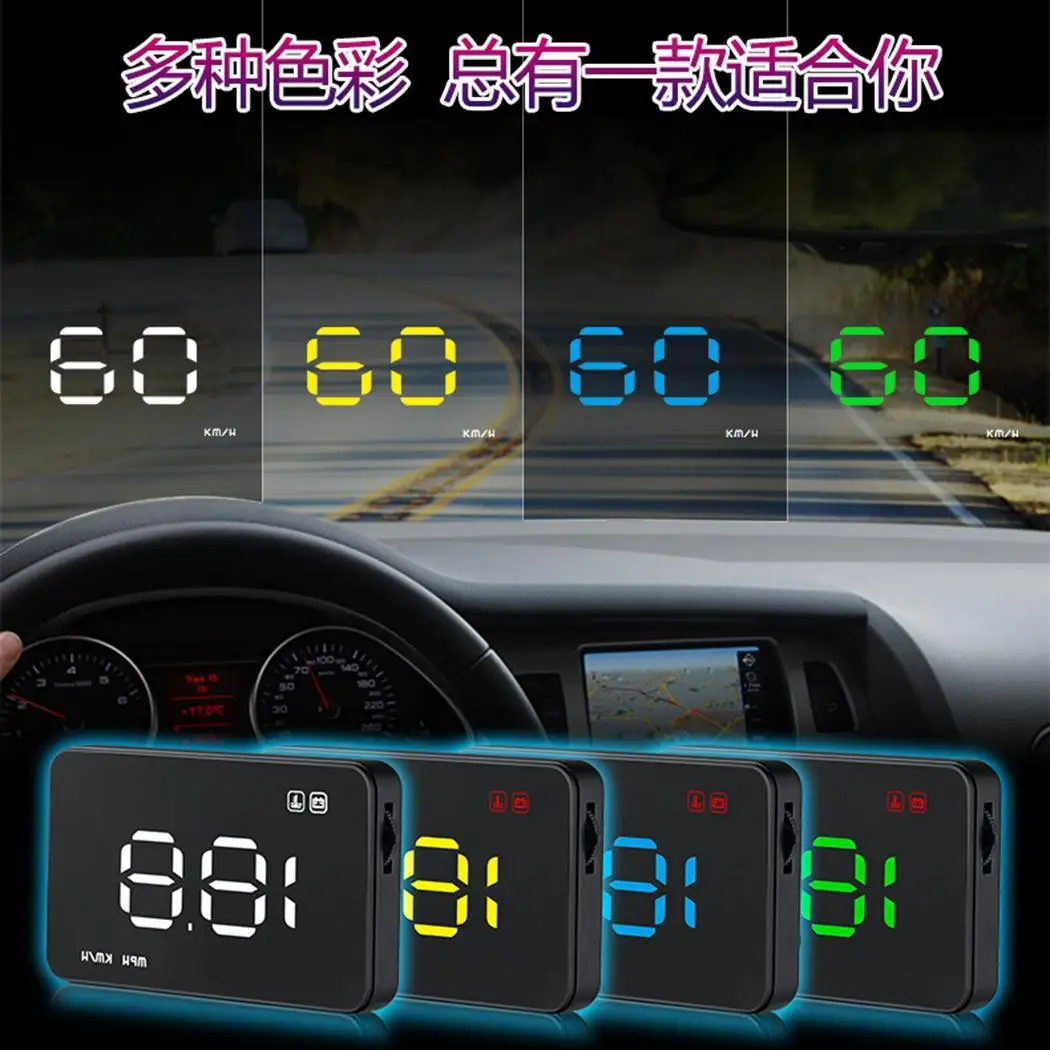 3 5 дюймов OBD HUD Автомобильный дисплей на голову Авто бортовой компьютер спидометр