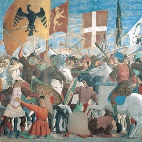 Легенда О Кресте поражение и обезглавление Chosroes (Битва гераклия против Chosroes)