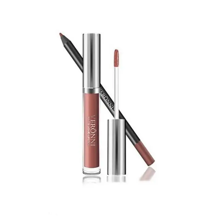 Lip Beauty Moisturizing Lasting Lipstick Glaze Casual Party Work Wedding etc Liner Set 1g 6ml |