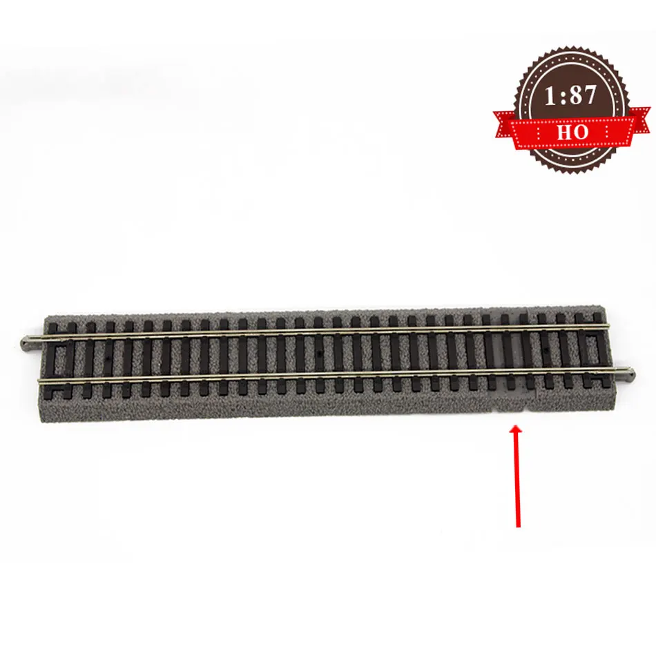 

Train Model 55406 1/87 HO G231 With Subgrade Straight Rails Without Plug Alloy