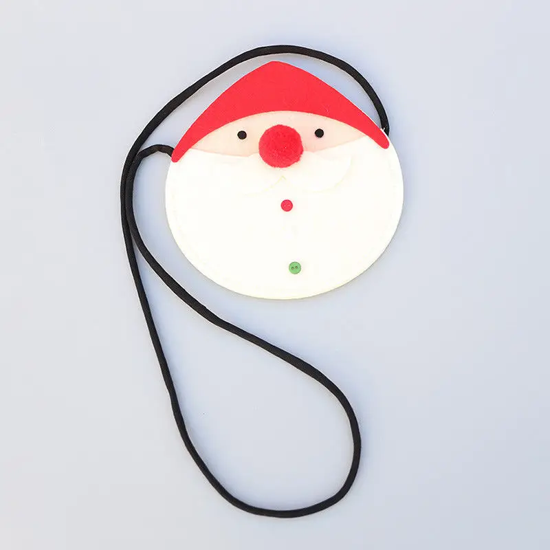 

2018 New Style Fashion Cute Cartoon Kid Christmas Messenger Shoulder Cross Body Flap Handbag New Bag