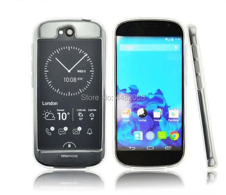 Силиконовый чехол для Yota YotaPhone 2 Ударопрочный Мягкий ТПУ прозрачный с кристаллами