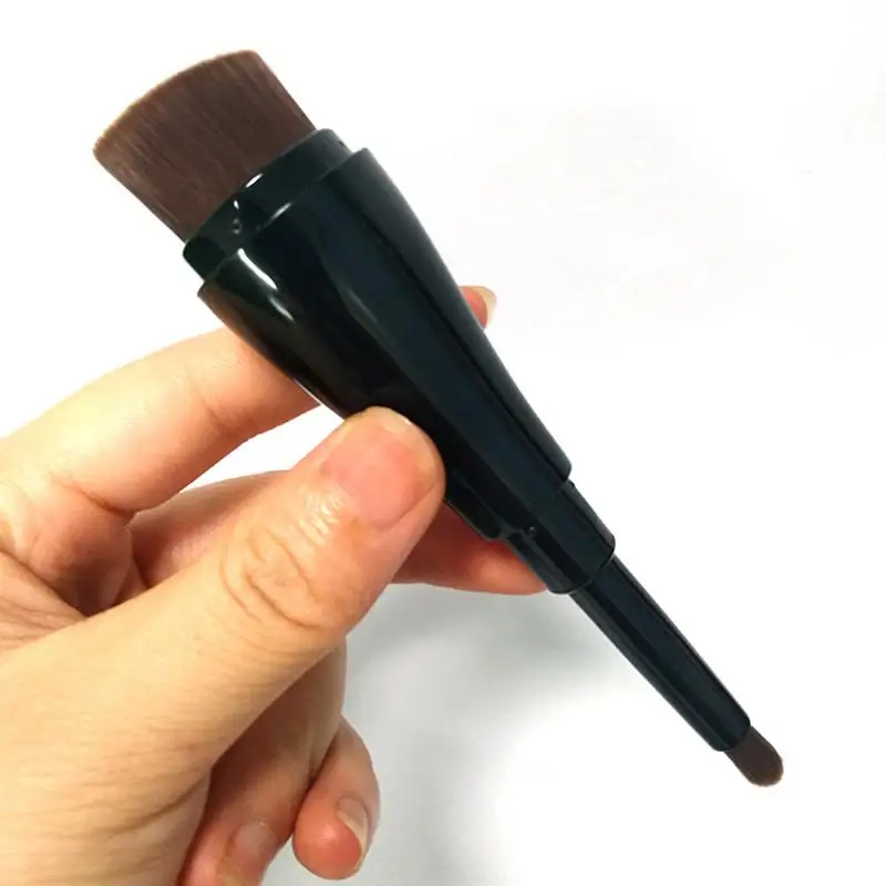 Round-headed Double-headed Foundation Brush Liquid 2 In 1 Make Up Brushes Women Beauty Makeup Eyebrow | Красота и здоровье