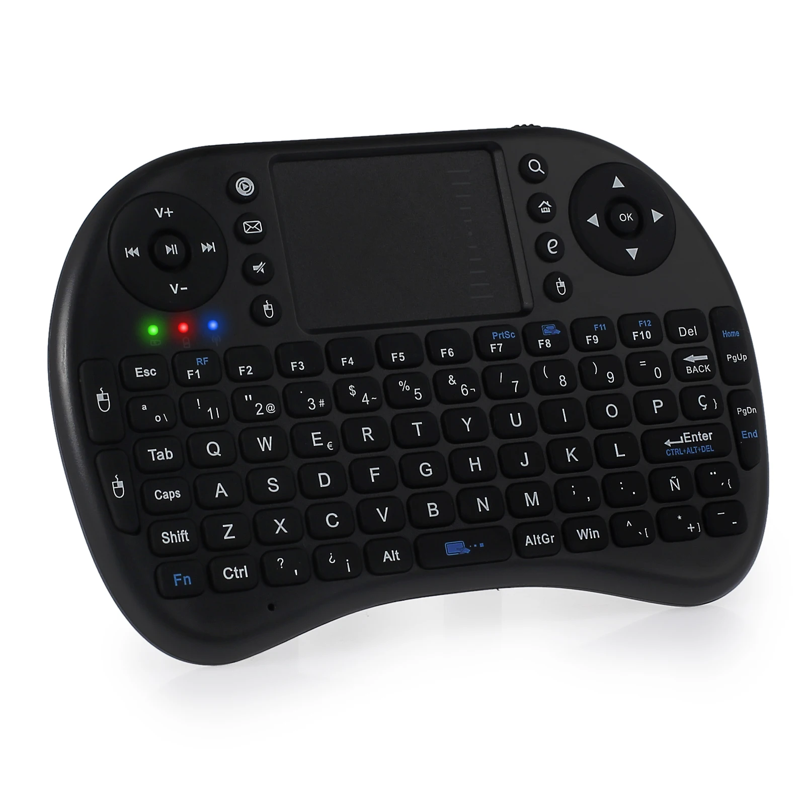 PROSTER Испанская версия MT10 2 4G Беспроводная Клавиатура Fly Air Mouse с сенсорной