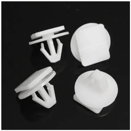 8 шт переднее колесо Арка отделка зажимы пластиковые металлические гайки для