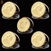 5pcs south african politician paul kruger 1967 rugerrand fyngoud 1oz fine gold world celebrity souvenir coin value