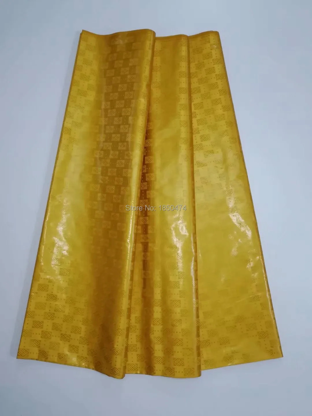 New 5 Yards Hand Make Bazin Riche Lace Fabric In Blue Color Nigerian Ankara Unique Pattern Basin Women Or Men Garment Material | Дом и сад