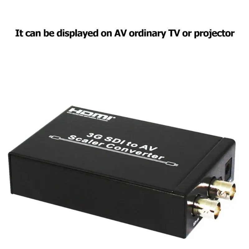 HDV S007 HD SDI 3G Композитный RCA Видео Аудио AV конвертер скалер| |