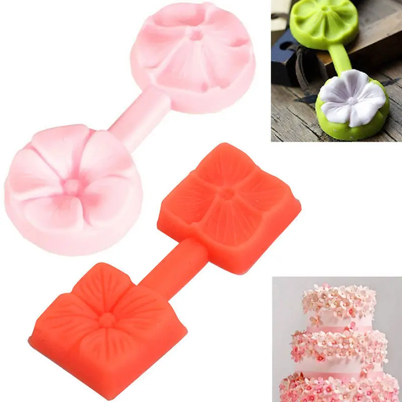 Розовый Удобный домашний самодельный торт милый DIY 3D цветок розы помадка шоколад