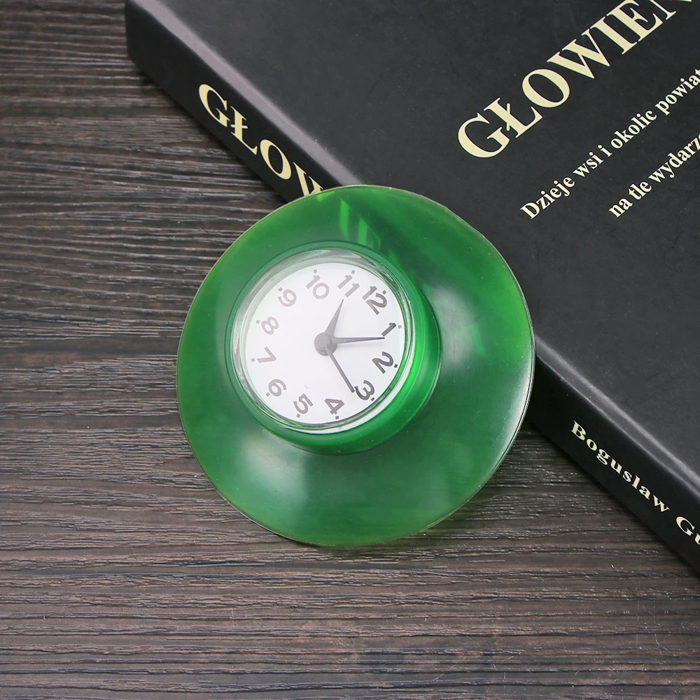 Водостойкая Кухня Ванная комната Ванна Душ часы присоска присоски настенные