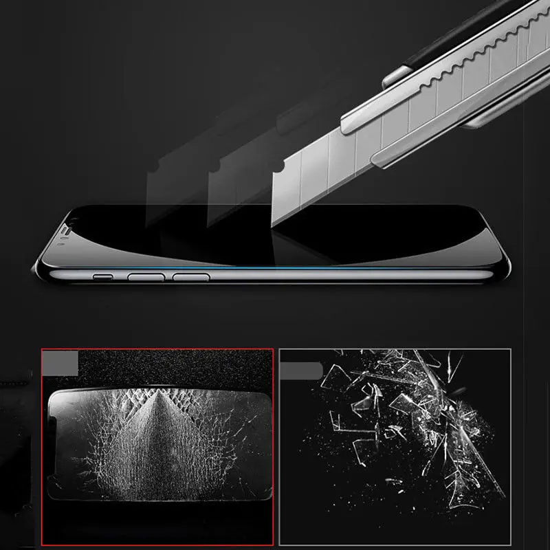 Прозрачное закаленное 5d-стекло для iPhone XR XS Max X 8 7 6s plus | Мобильные телефоны и