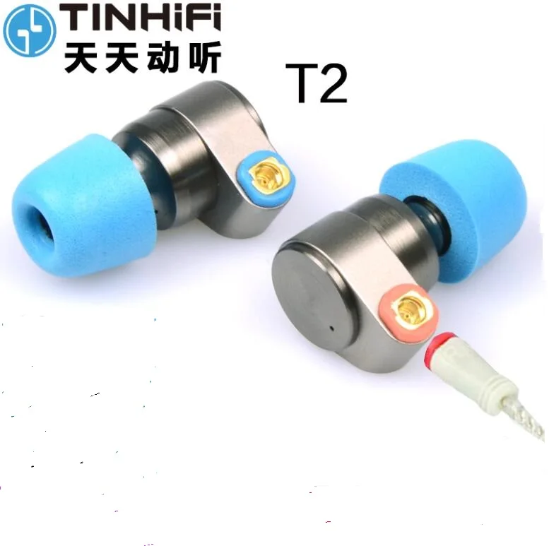 TINHIFI TIN T2 наушники с двойным динамическим приводом HIFI бас DJ металлические 3 5 мм
