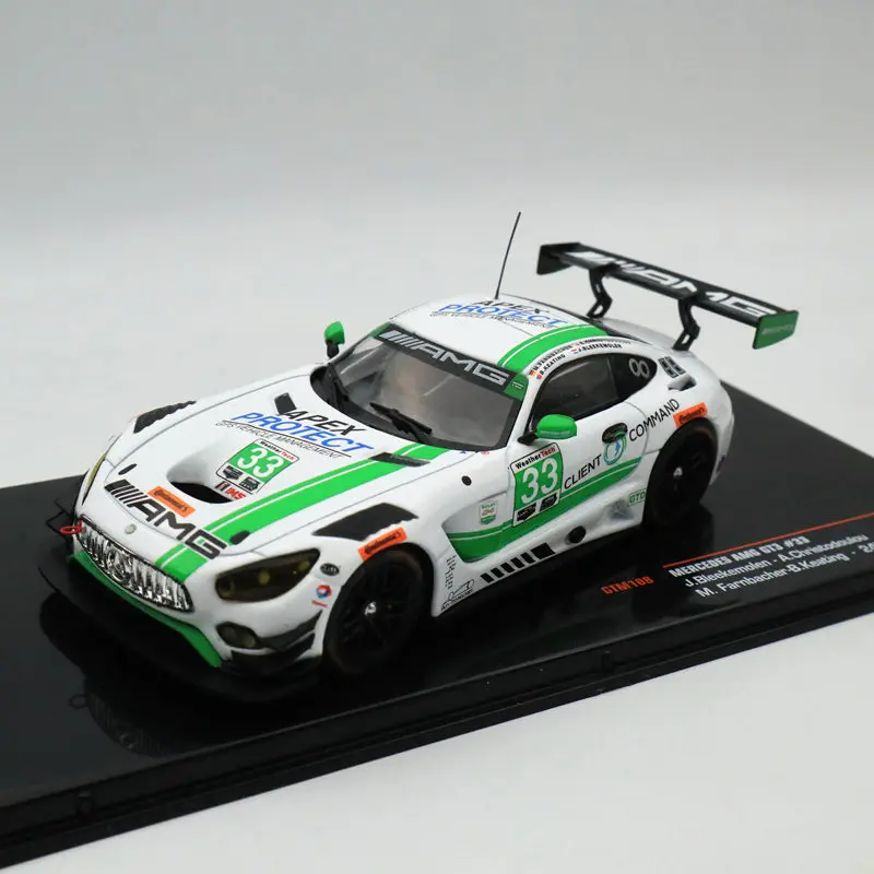 IXO 1:43 для MD ~ B AMG GT3 #33 24H Daytona 2017 GTM108 Ограниченная серия литые модели автомобилей