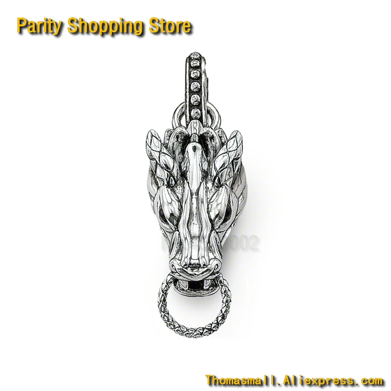 

ThomasCR1149 Dragon Carrier Style CHARM Good Jewelry For Men And Women,2015 Ts Gift In 925 Sterling silver,Super Deals
