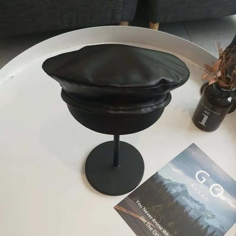 Новинка женский однотонный берет для девочек модная женская Повседневная шапка