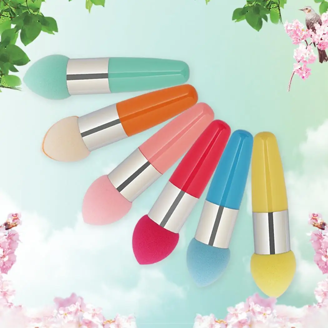 Professional Potable Sponge Foundation Power Puff Blender Brush Make Casual Powder Up Tools 10.3cm/4inch |