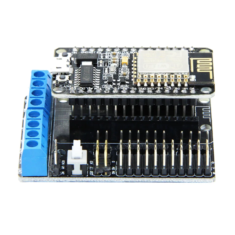 CLAITE 1 ПК Смарт ESP8266 макетная плата + драйвер wifi Плата расширения для IOT NodeMcu ESP12E Lua