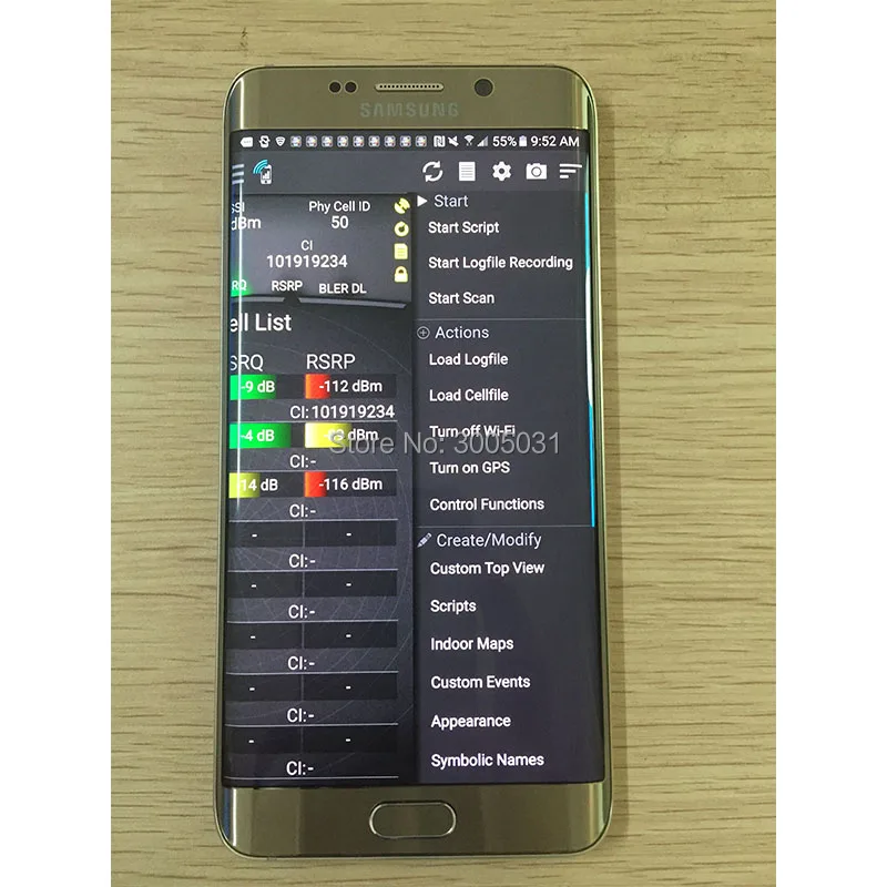 

Free shipping dhl + S6 G928c with tems pocket , support CA and volte testing ,support polqa and qesq ,all social Networks test