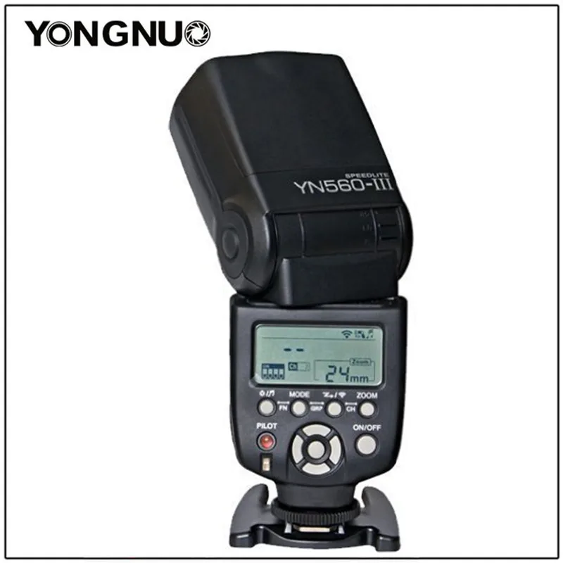 3 шт. вспышка Yongnuo YN560 III для Canon Nikon Pentax Panasonic Olympus|Фотовспышки| |