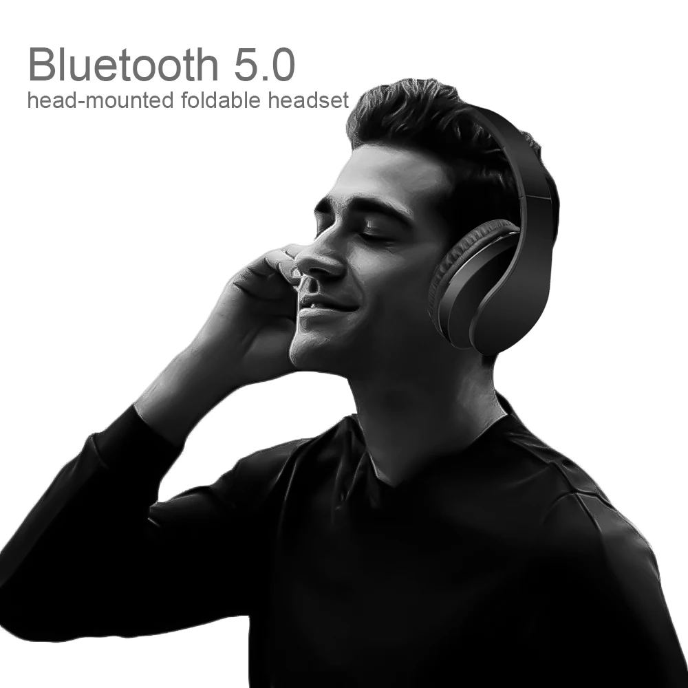 Удобные портативные универсальные беспроводные наушники Bluetooth 5 0 гарнитура для