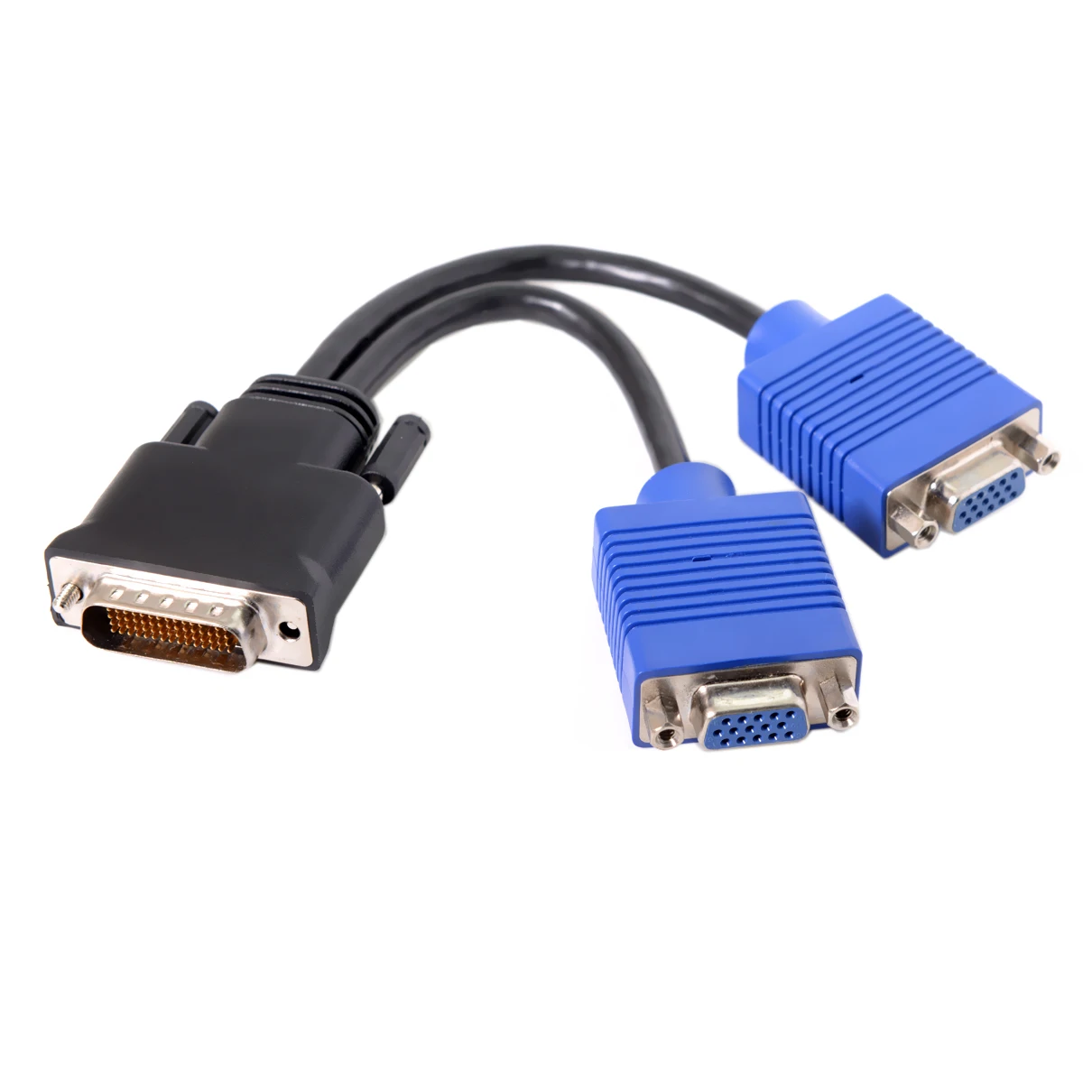 Chenyang CYDZ DMS-59pin Male to Dual 15Pin VGA RGB Female Splitter Extension Cable for PC Graphics Card |