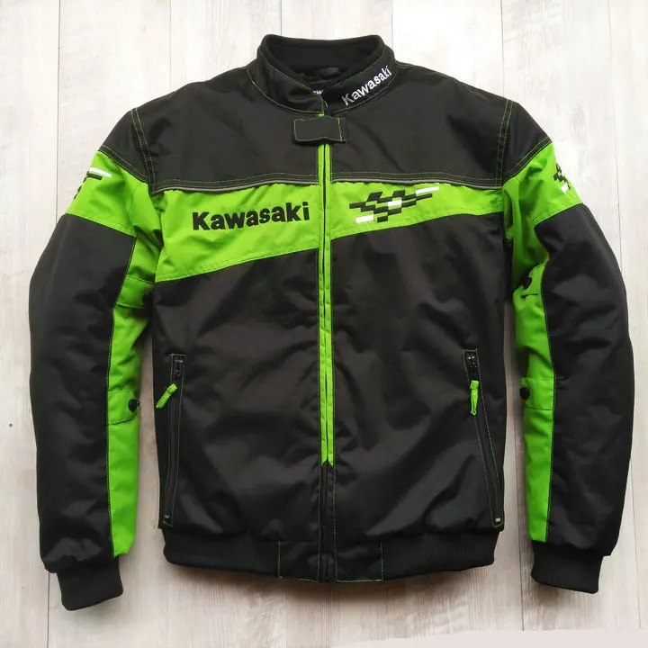 Новинка 2018 Moto gp мотоциклетная куртка зимняя Автомобильная гонка одежда для KAWASAKI |