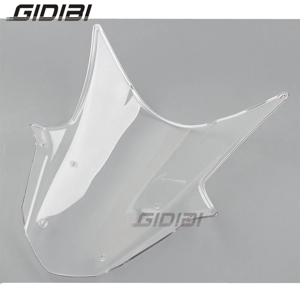 

Double Bubble Windshield For Kawasaki Ninja ZX10R ZX 10R 2011-2015 Windscreen Screen Wind Deflectors Black Transparent 11-15